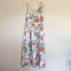Tea length Tropical EShakti Dress